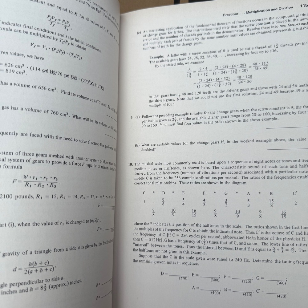 Basic Mathematics Review Textbook Arithmetic Algebra Workbook Third Ed - Picture 9 of 9